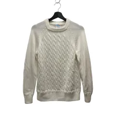 ルトロワ Letroyes コットンニット セーター M ホワイト LETROYES-C/C1のサムネイル