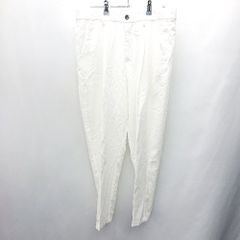 ◇ EMMA CLOTHES 엠마 클로즈 스트레이트 팬츠 사이즈 L 화이트 레이디스 E [1408060023660]
