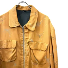 50s ギャバジャン アトミック柄 50's Reversible Rayon Gabardine Jacket 