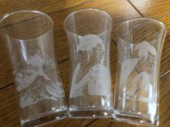アサヒ　江戸前グラス3点セット