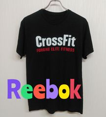 Reebok　リーボック　濃いグレー　Ｔシャツ　サイズ素材不明　古着