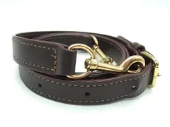 ■極美品■ COACH コーチ レザー バッグ用 ショルダーストラップ 肩掛け 斜め掛け レディース ダークブラウン系 FB0665