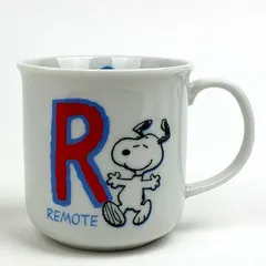 スヌーピー イニシャルマグカップ コップ(R)キッチンSNOOPY