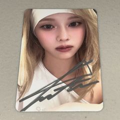 NewJeans ヘリン 直筆サイン 2025 シーグリ ミニポスター - メルカリ