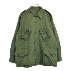 日本製HURRAY HURRAYリメイク1つボタンノーカラーミリタリージャケット 