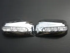 ニッサン 日産 LED ウィンカー ドアミラー カバー ムラーノ ラフェスタ 交換式 メッキ NISSAN - メルカリ