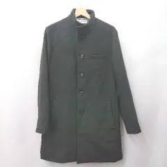 ■ ⊇ ヴァンキッシュ シンプル系 長袖 ウールロングコート サイズL ブラック系 レディース E  【1507280005415】のサムネイル