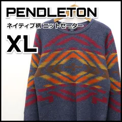 PENDLETON ペンドルトン ネイティブ柄 ニット セーター XL 古着