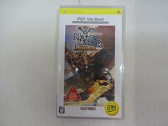 184-e [PSP] 몬스터 헌터 휴대용 (MHP) PSP the Best (ULJM-08010) 캡콤 4976219020183