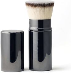 DUcare ファンデーションブラシ スライド式 化粧ブラシ カブキメイクブラシ 化粧筆 フェイスブラシ 高密度毛 全ファンデーション対応 マルチフェイスブラシ 伸縮メイクブラシ ふわふわ DS018