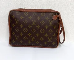 LOUIS VUITTON ルイ・ヴィトン ポシェット スポーツ モノグラム  セカンドバッグ ブラウン 07BS122