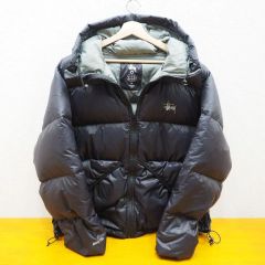 Stüssy フード付きダウンジャケット 800フィル Stussy 800フィル ダウンジャケット フード付き