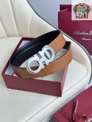 【今日特価】Ferragamo ダブル面使用 本革ベルト