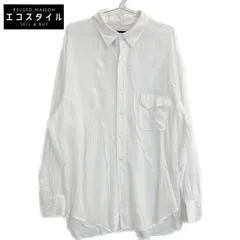 Yohji Yamamoto ヨウジヤマモト power of the White shirt パワー オブ ザ ホワイト シャツ【美品】PZ-B08-200 P・CELLULOSE LAWN J-FRONT DARTS SHIRT 長袖シャツ/ 3のサムネイル