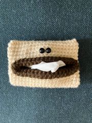 パクパクモンスター　ティッシュケース　小物入れ　ハンドメイド