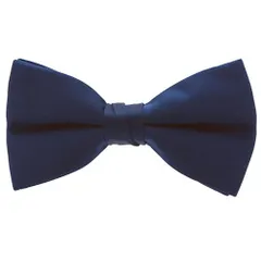 蝶ネクタイ ボウタイ ネイビーブルー