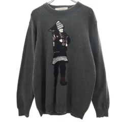 ホワイトマウンテニアリング 2018AW WM1873601 長袖 セーター 1 チャコールグレー WHITE MOUNTAINEERING ニット メンズのサムネイル