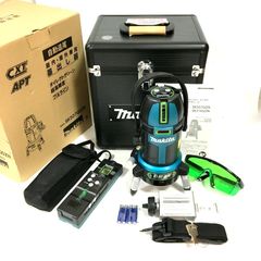 未使用 makitaマキタ 充電式屋内・屋外兼用墨出し器 SK507GDZN フルライン 自動追尾 本体のみ 10.8V バッテリ・充電器別売 △ DW3196のサムネイル