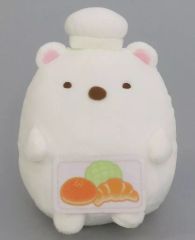 [중고] 봉제 인형 Shirokuma Sumiko Kopan Kyoshitsu Nakayoshi 빵 만들기 봉제 인형 [Sumiko Gurashi]