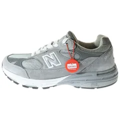 New Balance (ニューバランス) MR993GL スウェード ローカットスニーカー グレー US10