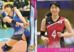 BBM バドミントン オグシオ 潮田玲子 小椋久美子 カード 2枚セット