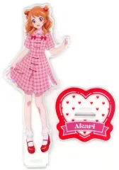 【中古】アクリルスタンド・アクリルパネル 7.大空あかり アクリルスタンド～Girly RED～「アイカツ!」 アニメイト限定