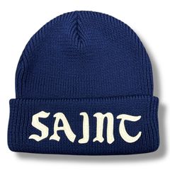 SAINT MICHAEL ビーニー　ニット帽　新品未使用品 SAINT M×××××× - SM-A23-0000-049 / KNIT CAP / SAINT / ニット
