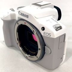 CANON キヤノン EOS R50 ミラーレス一眼カメラ ホワイト×グレー 付属あり 通電確認済み【PF-70】