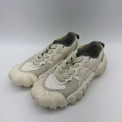 ◇ Θ Onitsuka Tiger オニツカタイガー DENTIGRE LS スニーカー サイズ25 ホワイト グリーン レディース メンズ E  【1411280017982】