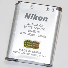 新品 EN-EL19  Nikon ニコン 純正 バッテリー