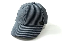 セシルマクビー キャップ ヒッコリーストライプ 帽子 ブランド レディース ネイビー×ホワイト CECIL McBEE 【中古】のサムネイル