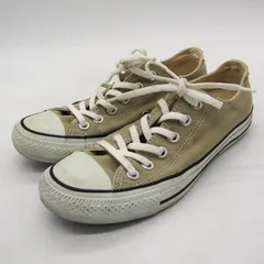 コンバース スニーカー ローカット オールスター 1CL129 シューズ 靴 レディース 23.5サイズ ベージュ CONVERSE 【中古】