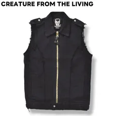 CREATURE FROM THE LIVING デニムジャケット M 中古美品 CREATURE FROM THE LIVING デニムジャケット M 中古美品