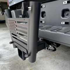 ハイゼットトラック S500系 カスタム バンパーガード マットブラック U