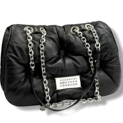 新品同様　メゾンマルジェラ　ショルダーバッグ　グラムスラム　ブラック　3993