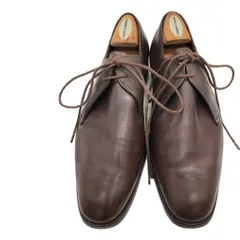 BALLY バリー プレーントゥ レザーシューズ ブラウン (メンズ 7 1/2 E) 中古 古着 KA1177のサムネイル