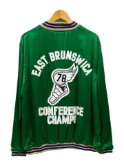 HOUSTON (ヒューストン) RAYON AWARD JACKET（EAST）レーヨンアワードジャケット XXL 51250 グリーン 緑 メンズ/104のサムネイル