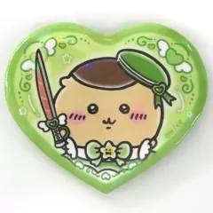 【中古】バッジ・ピンズ くりまんじゅう 「ちいかわ なんか小さくてかわいいやつ まじかるちいかわ ハート缶バッジコレクション」