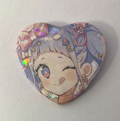 南みれぃ 缶バッジ アイカツ プリパラ ガーデンパーティー - メルカリ