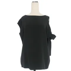ヘルムートラング HELMUT LANG SLVE TIE TOP リボン ノースリーブカットソー トップス S ブラック 黒 16-7108236 国内正規のサムネイル