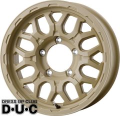 ジムニー16インチアルミホイール 4本セット【法人限定】  MUD BAHN XR-800M ME チッピングベージュ CBE 16インチホイール4本セット 16-5.5 5-139.7+20 送料無料