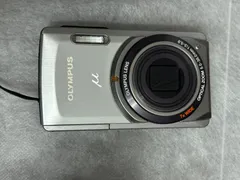 【動作品】OLYMPUS オリンパス μ-7020 レトロコンデジ ダークグレー オリンパス ニュースリリース： スリムボディーに28mmからの光学