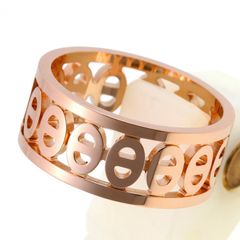 エルメス / HERMES　リング シェーヌ ダンクル ディヴィーヌ PM　K18PG/Au750　ピンクゴールド　# 13 【中古】 商品番号 L-158230