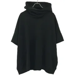 LAD MUSICIAN ラッドミュージシャン 25SS LOOP BACK CLOTH SLEEVELESS BIG PULLOVER PARKA ショートスリーブパーカー 2125-603 ブラック 42のサムネイル
