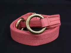 ■美品■ COACH コーチ キャンバス バッグ用 ショルダーストラップ ショルダーベルト 斜め掛け 肩掛け レディース ピンク系 DK2196