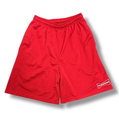 WASTED YOUTH メッシュハーフパンツ ショーツ ウエステッドユース レッド L 79414A6のサムネイル