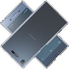 新品 Compact SO-02K ケース XperiaXZ1Compact カバー TPU XZ1 保護ケース カバー背面 ンプロテクター シェル クバー Xperia クリア ソフト 透明シェル ンプロテクター SONY シェル【耐衝撃 エアバッグ 滑り止