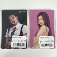 Twice オンラインくじ サナ ステッカー 黒白 Sana シール ブラック Black White ver. FCくじ 闇くじ