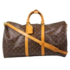 【LOUIS VUITTON】 ルイ・ヴィトン キーポル バンドリエール55 M41414 モノグラム ブラウン系 旅行鞄 ボストンバッグ 旅行バッグ 大容量 レディース メンズ ユニセックス 【中古品】 USED-AB 【9304】