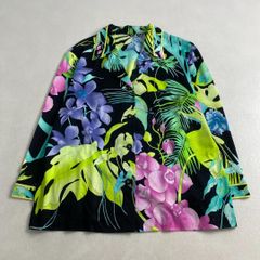 値段げ！LEONARD☆花柄シャツジャケット☆7 レオナール - メルカリ